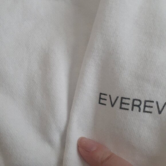EVEREVE x 4 The Love Women's Size Small White Valuing Everyone Hooded Sweatshirt - Picture 11 of 11